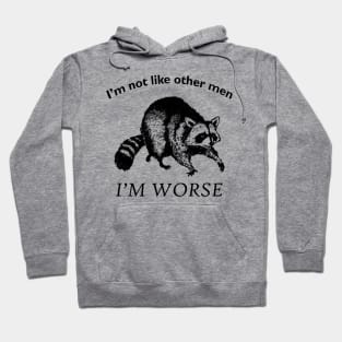 I'm not like other men... I'm WORSE Hoodie